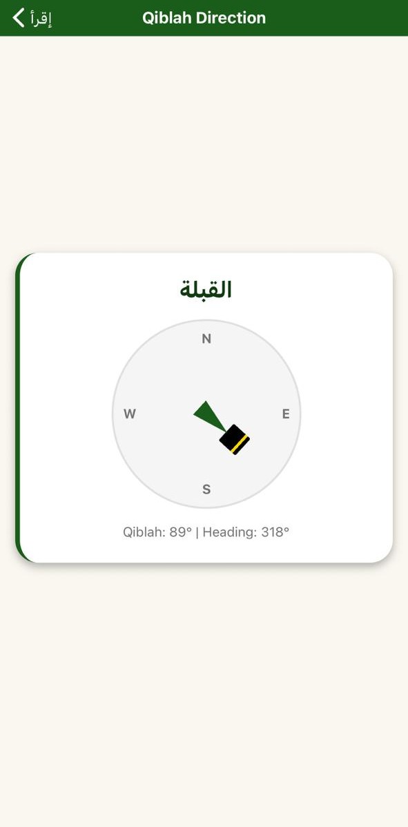 اتجاه القبلة